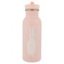 Materiał: butelka: 100% stal nierdzewna zakrętka: 100% PP sznurek: 100% PES Pojemność: 500 ml