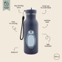 Granatowa Butelka bidon dla dziecka 500 ml - Pingwin Trixie Baby