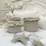 Koszyczki pikowane z velvetu do pokoju dziecięcego – rozmiary S, M i L
