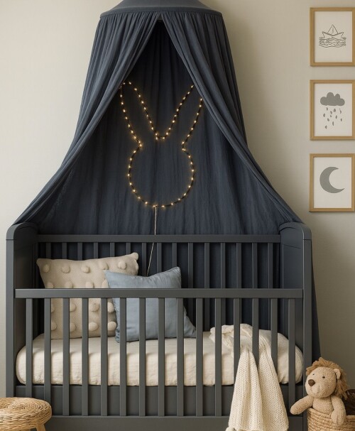 Lampka nocna MYSZKA – dekoracja pokoju dziecięcego