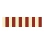 Border ścienny Stripes Nostalgia Beige Red – pas dekoracyjny w beżowo-czerwone paski do pokoju dziecka