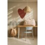 Border ścienny Stripes Check with Hearts – Dekornik, pas dekoracyjny z serduszkami do pokoju dziecka
