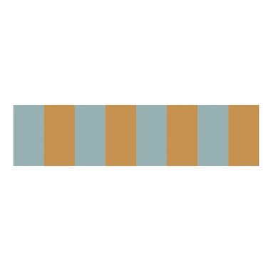 Border Stripes Slim Blick Blue – pas dekoracyjny w niebieskie paski do pokoju dziecka