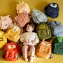 Czerwony plecak dziecięcy papuga Trixie Baby, 5 l, wodoodporny, dla dzieci 2+