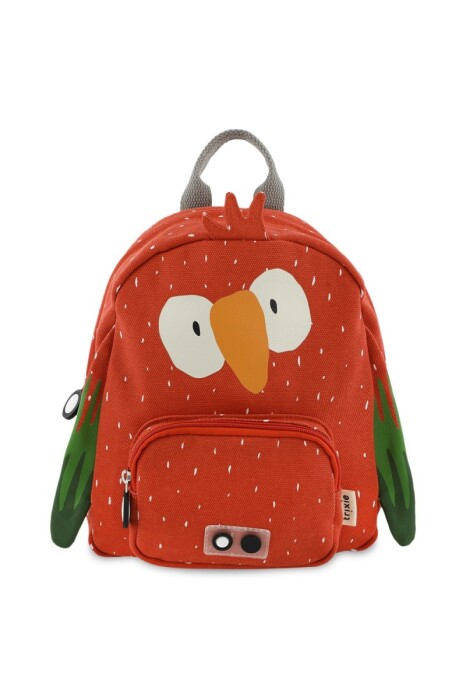 Czerwony plecak dziecięcy papuga Trixie Baby, 5 l, wodoodporny, dla dzieci 2+