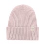 Czapka dla dziecka z wełny merino w kolorze różowym
