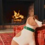 Poduszka w kształcie psa- Cooper Beagle, w kolorze kremowo- brązowym