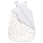 BIAŁY NIEMOWLĘCY ŚPIWOREK Z WZOREM W DELIKATNE GAŁĄZKI