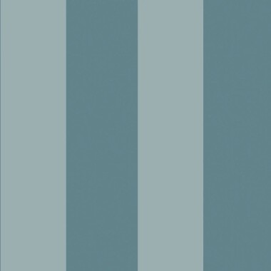 Niebieska tapeta na ścianę w pionowe pasy