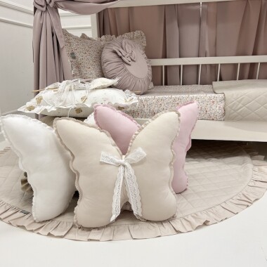 poduszka motylek bawelniana dla dzieci