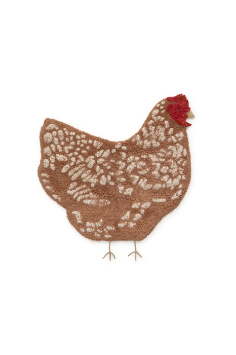 dywan w kształcie kury Lorena Canals