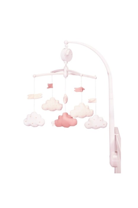 karuzela z pozytywką różowe chmurki Sauthon