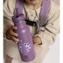 fioletowy bidon dziecięcy paw trixie baby stal nierdzewna 500 ml