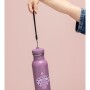 fioletowy bidon dziecięcy paw trixie baby stal nierdzewna 500 ml