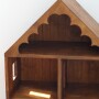 Duży drewniany domek dla lalek Alva handmade