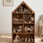 Duży drewniany domek dla lalek Alva handmade
