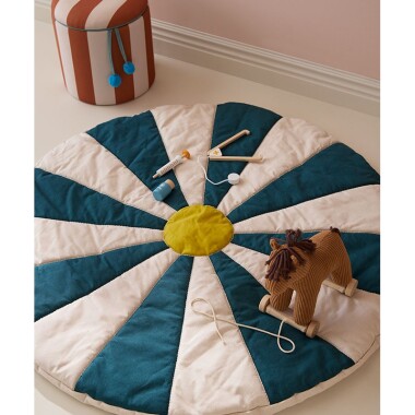 Dwustronna mata do zabawy Circus Teal Kid's Concept