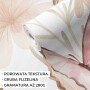 Subtelny wzór inspirowany naturą do pokoju dziewczynki.