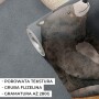 Tapeta mural dla dzieci z misiem na księżycu, gwiazdkami i chmurkami do pokoju niemowlaka