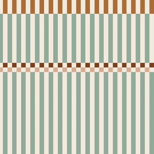 Stripes Nostalgia Green Vintage Tapeta