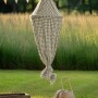 Baldachim bawełniany Gingham Raspberry Red w pokoju dziecka nad łóżkiem